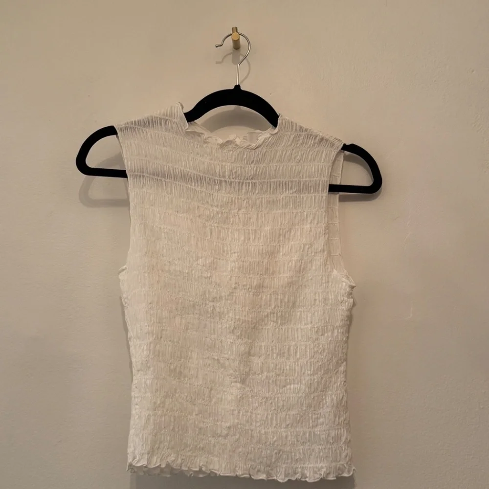 Reformation Adri Top In White